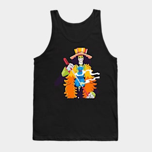 skeleton pop art Tank Top